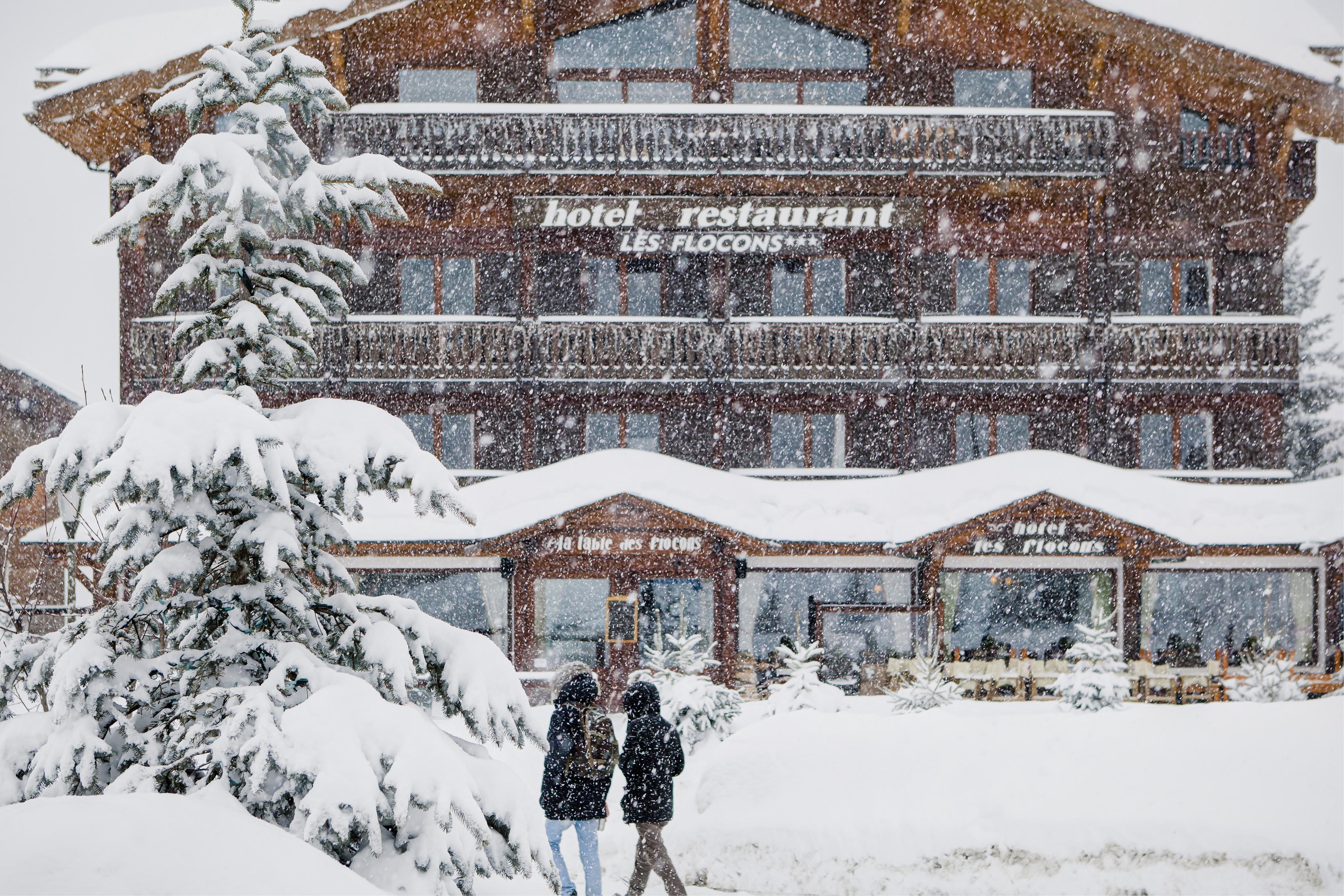 Hotel Les Flocons Courchevel Exterior photo